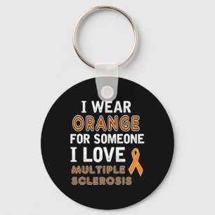 Wear Orange - Multiple Sclerosis Awareness Keychain