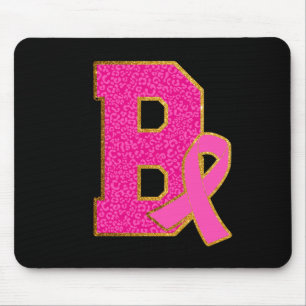Wear Pink Bulldogs Breast Cancer Awareness Bulldog Mouse Pad