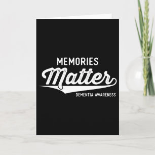 Wear Purple Dementia Awareness Gifts Memories Prob Card