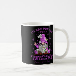 Wear Purple For Fibromyalgia Awareness Day Warrior Coffee Mug