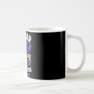 Wear purple for grandma lupus awareness month coffee mug