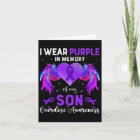 Wear Purple In Memory Of My Son Overdose Awareness