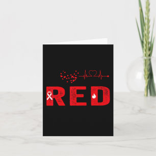 Wear Red Day Go Red Heart Disease Awareness 2025  Card