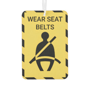 Wear Seat Belt Air Freshener