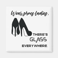 Wear Shoes Ladies There's Glass Kamala Harris