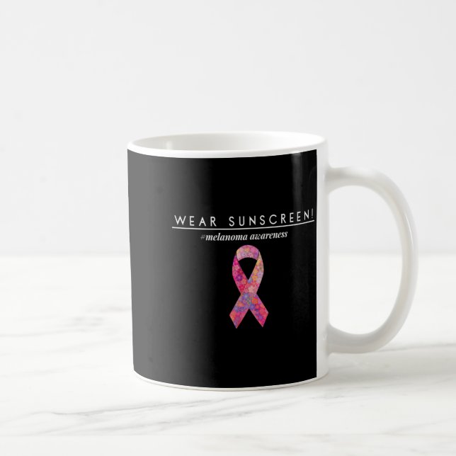 Wear Sunscreen Coffee Mug (Right)