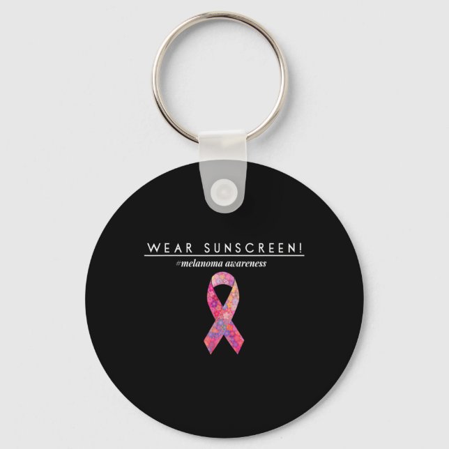 Wear Sunscreen Keychain (Front)
