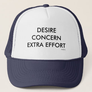 Wear the hat of winners!