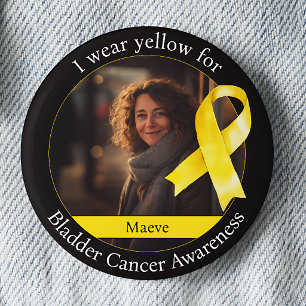 Wear Yellow for Bladder Cancer Awareness 2 Inch Round Button