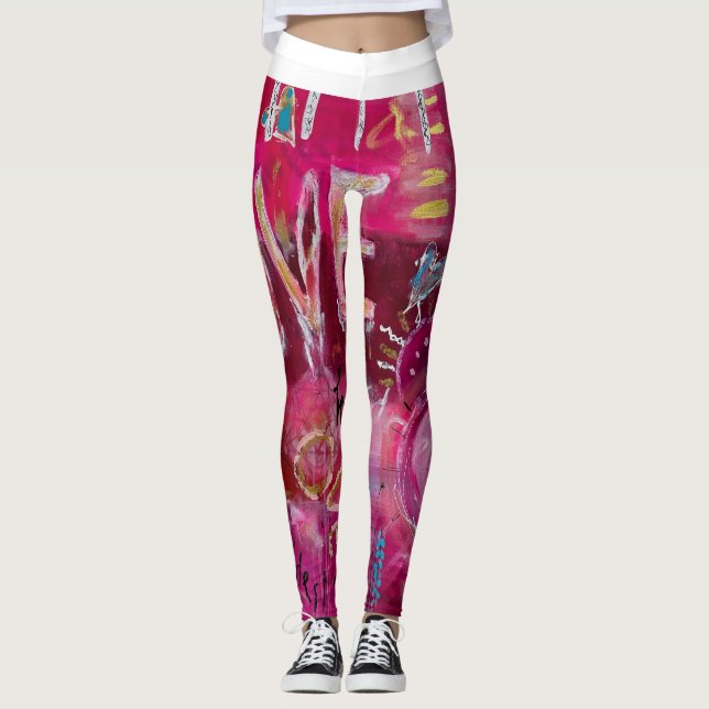 Wear Your Love leggings - Toni Carbone Original Ar (Devant)