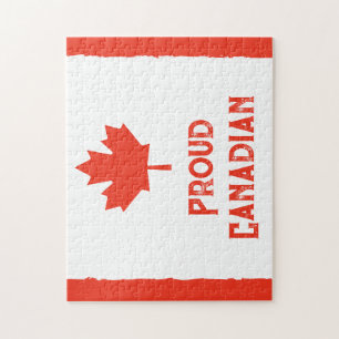 Wear Your Pride: Classic Canada Flag  Jigsaw Puzzle