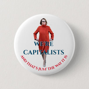 Wearing Nancy-Red 2 Inch Round Button