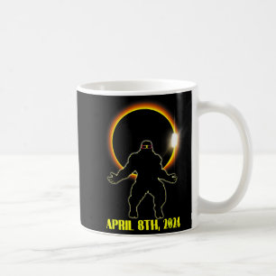 Wearing Shirt Total Solar Eclipse Sasquatch Solar Coffee Mug