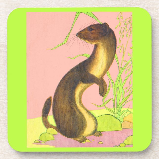weasel coaster (Front)