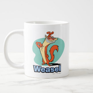 Weasel Proud Character Graphic Large Coffee Mug