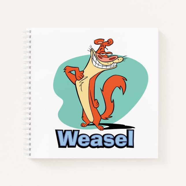 Weasel Proud Character Graphic Notebook (Front)