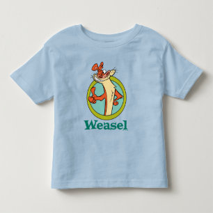 Weasel Thumbs Up Character Graphic Toddler T-shirt