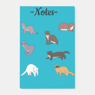 Weasels  post-it notes