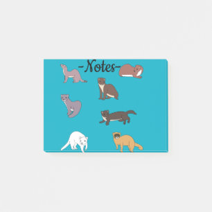 Weasels  post-it notes