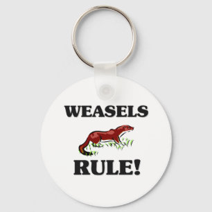 WEASELS Rule! Keychain