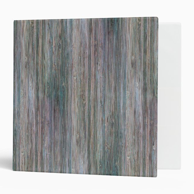 Weather-beaten Bamboo Wood Grain Look Binder (Front/Inside)