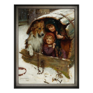 Weather-bound by Arthur John Elsley Photo Print