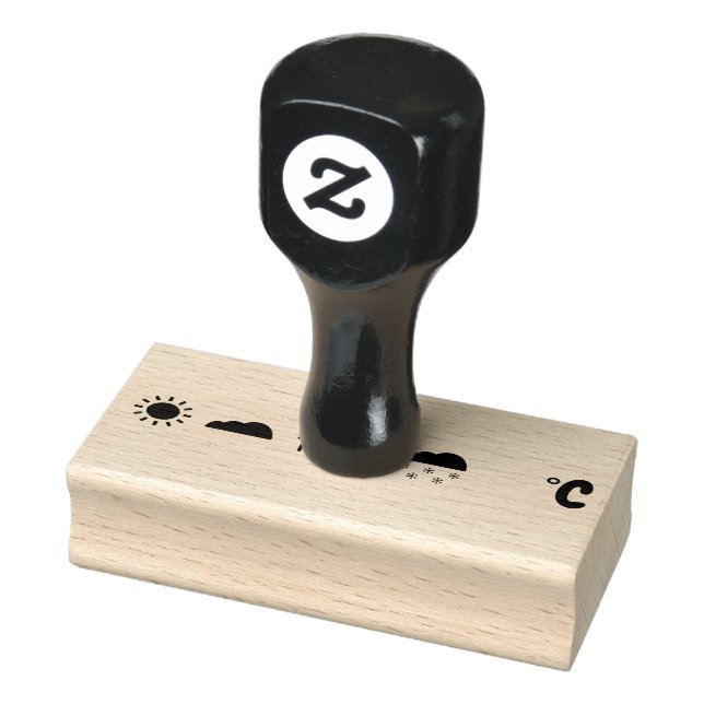 Weather buffer rubber stamp (Stamp)