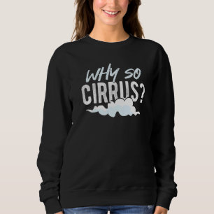 Weather Cirrusly Meteorology Weatherman Meteorolo Sweatshirt