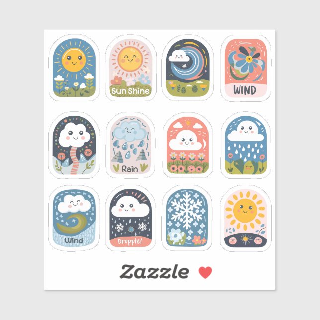 Weather Collection - Design 1 (Sheet)