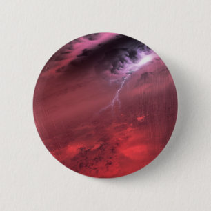 Weather On A Brown Dwarf Star. 2 Inch Round Button