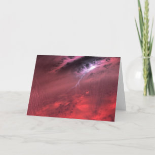 Weather On A Brown Dwarf Star. Card