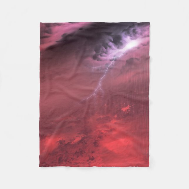 Weather On A Brown Dwarf Star. Fleece Blanket (Front)