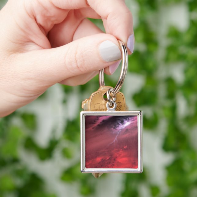 Weather On A Brown Dwarf Star. Keychain (Hand)