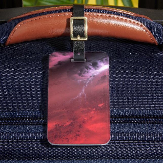 Weather On A Brown Dwarf Star. Luggage Tag (Front Insitu 2)