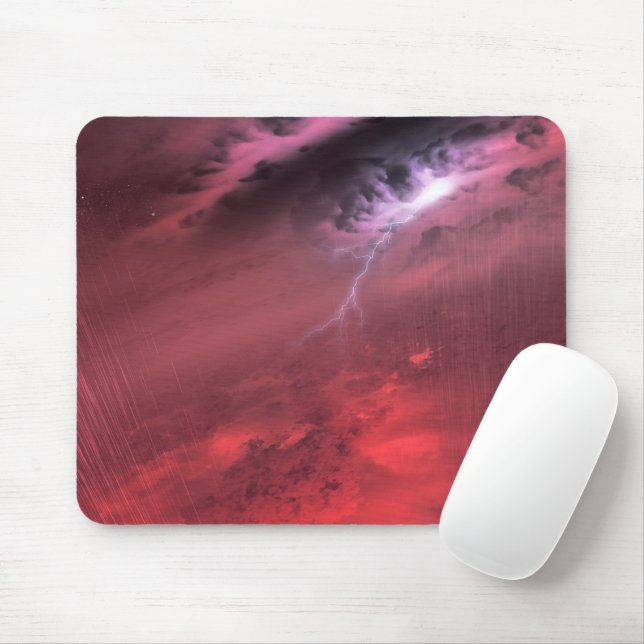 Weather On A Brown Dwarf Star. Mouse Pad (With Mouse)