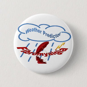 Weather Predictor 2 Inch Round Button