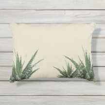Weather resistant outdoor accent pillow Geometric