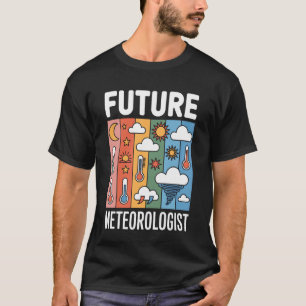 Weather Student Future Meteorologist Climate Watch T-Shirt