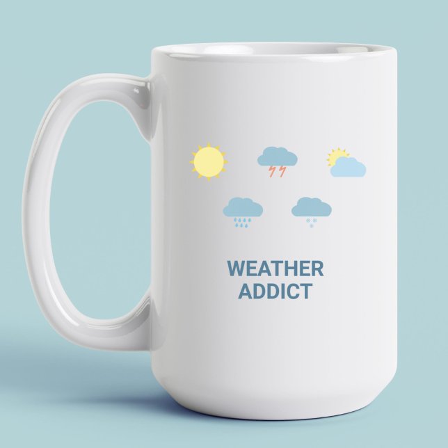 Weather Symbols Coffee Mug (Weather Symbols Mug)