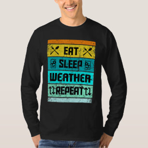 Weather T For Men Women Kids Forecast Meterologist T-Shirt