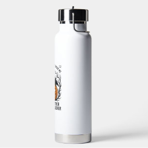 Weather Teacher Halloween Spooky Reaper Pumpkin De Water Bottle