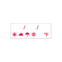 Weather, Temperature & Date - Fahrenheit