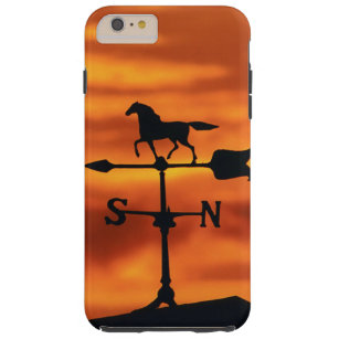 Weather Vane at Sunset Tough iPhone 6 Plus Case