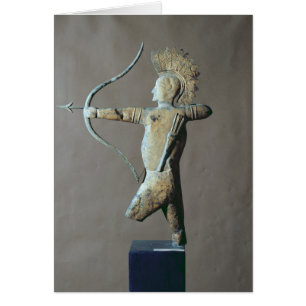 Weather vane in the form of an American Indian