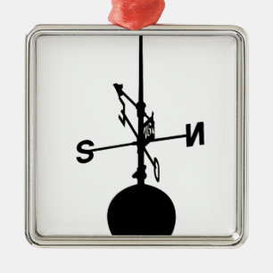 Weather Vane Metal Ornament