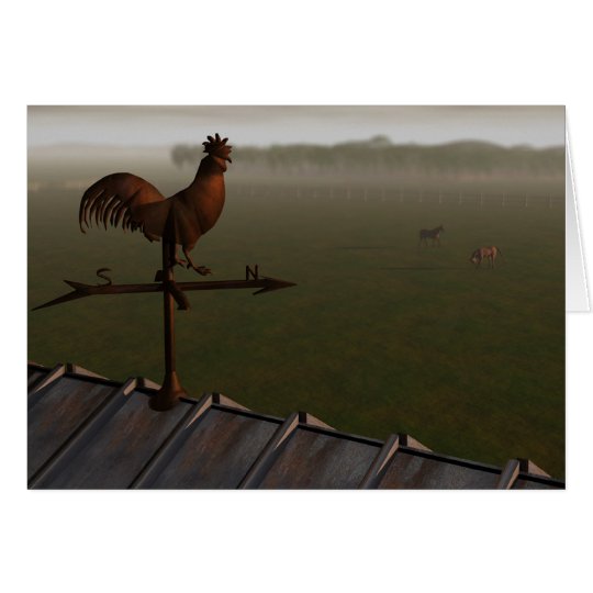 Weathercock Card
