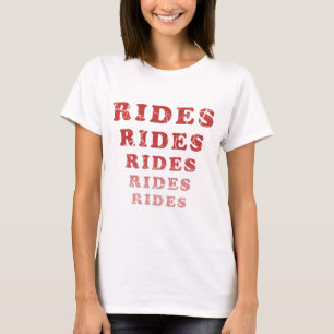Weathered Adventureland Rides Tee
