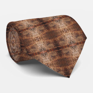 Weathered Aged Wood Photo Closeup Pattern Design Tie
