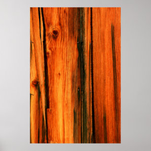 weathered barn board poster