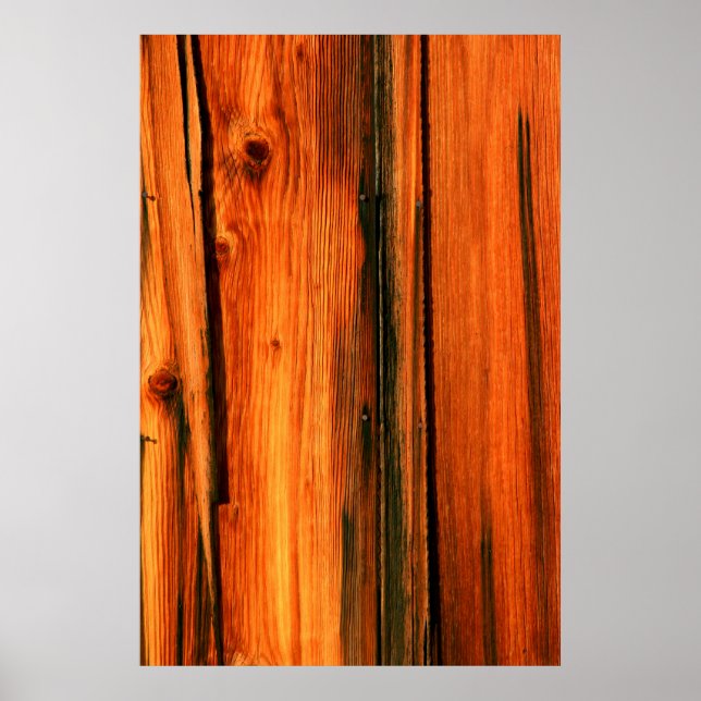 weathered barn board poster (Front)